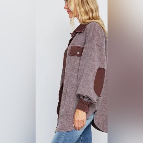 SOLD-FREE PEOPLE RUBY OVERSIZED JACKET - Picture 2 of 7